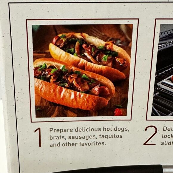 Parini Stainless Steel Barbeque hot dog roller & Salt and Pepper Shaker Grilling - Picture 10 of 16